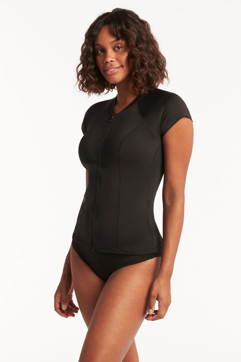 Sea Level Eco Essentials Short Sleeve Rash Vest